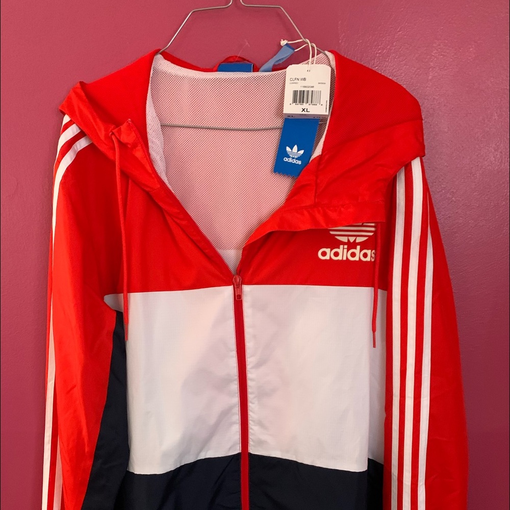 Adidas windbreaker XL